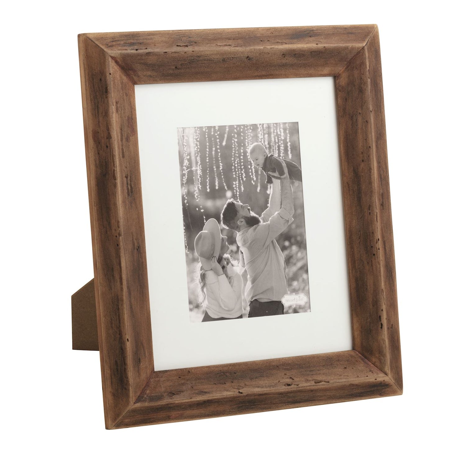 Mud Pie Lg Reclaimed Matte Wood Frame