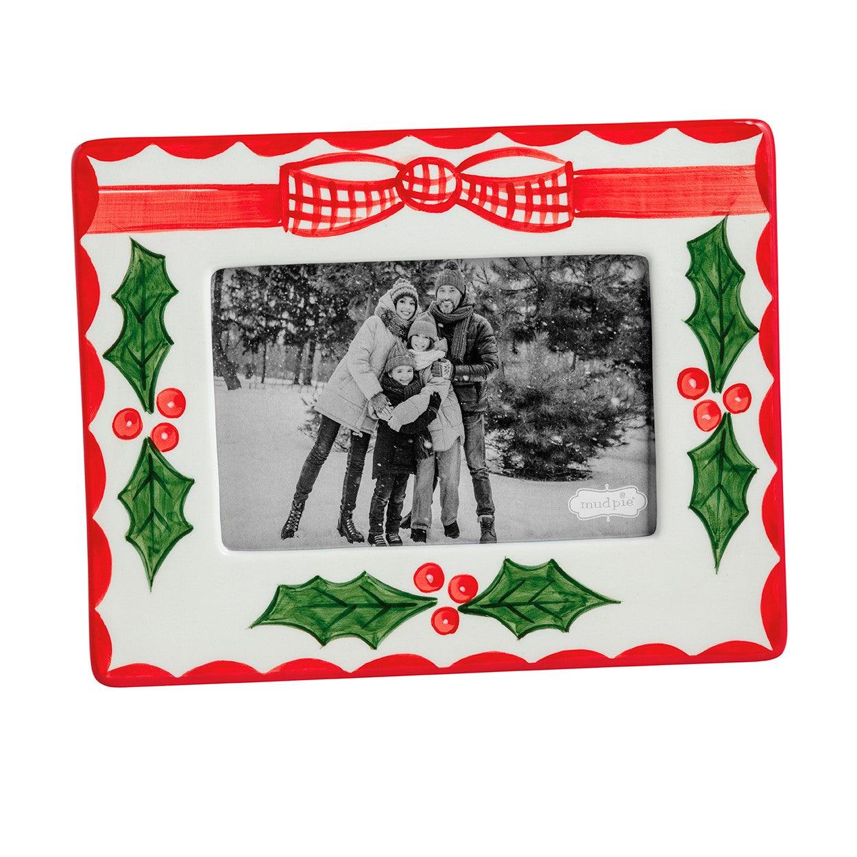 Mud Pie Small Holly Frame