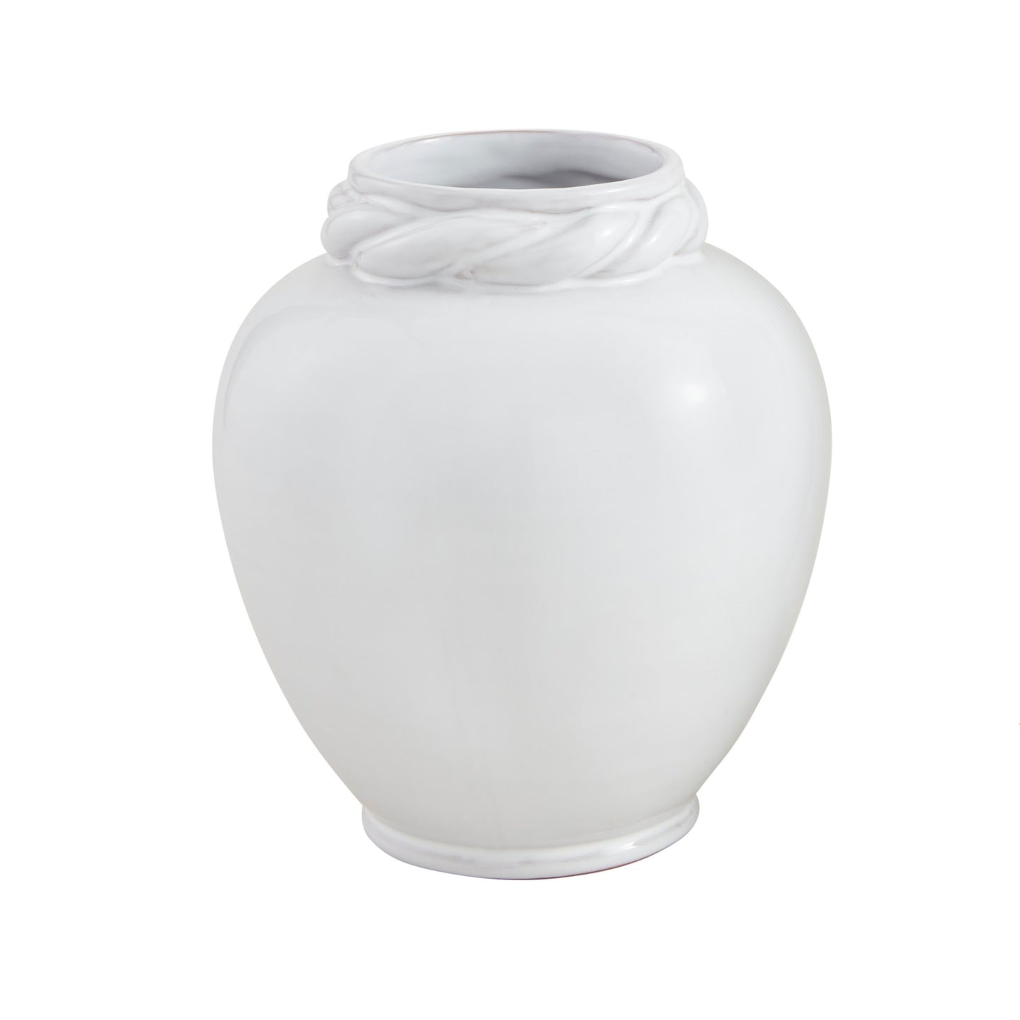 Mud Pie Small Twisted Ceramic Vase