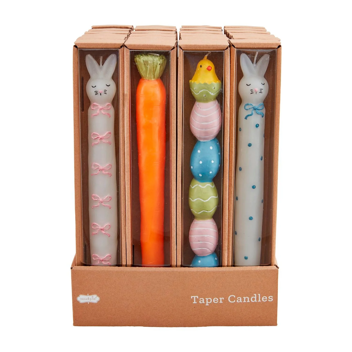 MUD PIE EASTER TAPER CANDLES