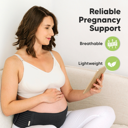 KEABABIES MATERNITY SUPPORT BELT - BLACK M/L