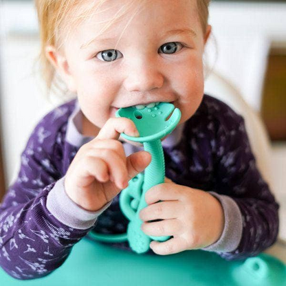SPEARMINT BUSY BABY TEETHER & TRAINING SPOON