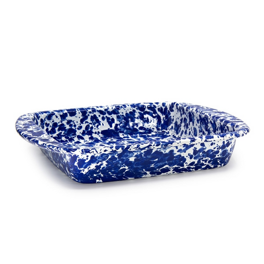 COBALT SWIRL BROWNIE PAN