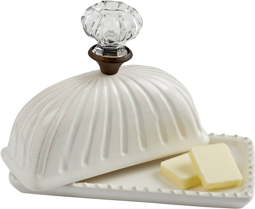 DOOR KNOB BUTTER DISH SET