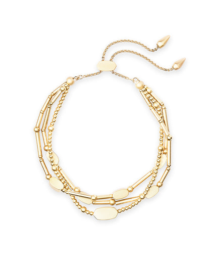KENDRA SCOTT CHANTAL GOLD BRACELET