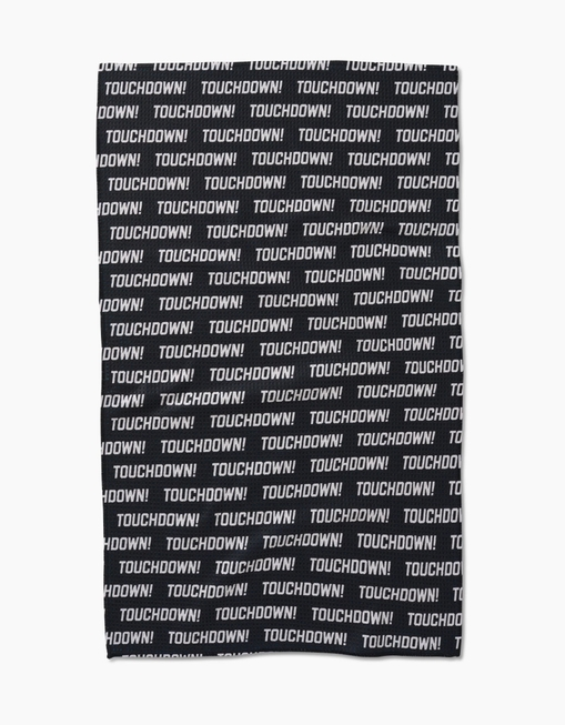 GEOMETRY TOUCHDOWN TEA TOWEL