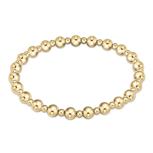 ENEWTON GRATEFUL GOLD 5MM BEAD BRACELET