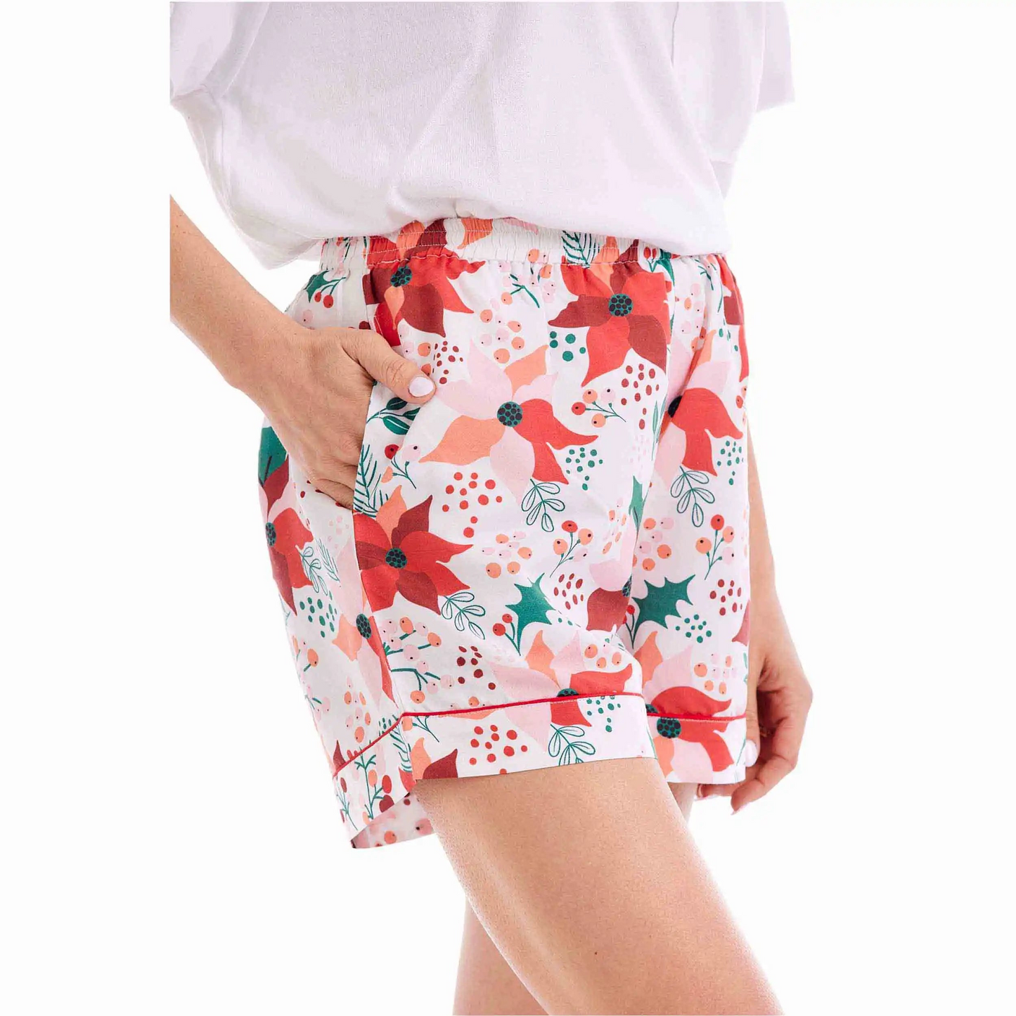 MUD PIE HOLIDAY SLEEP SHORTS