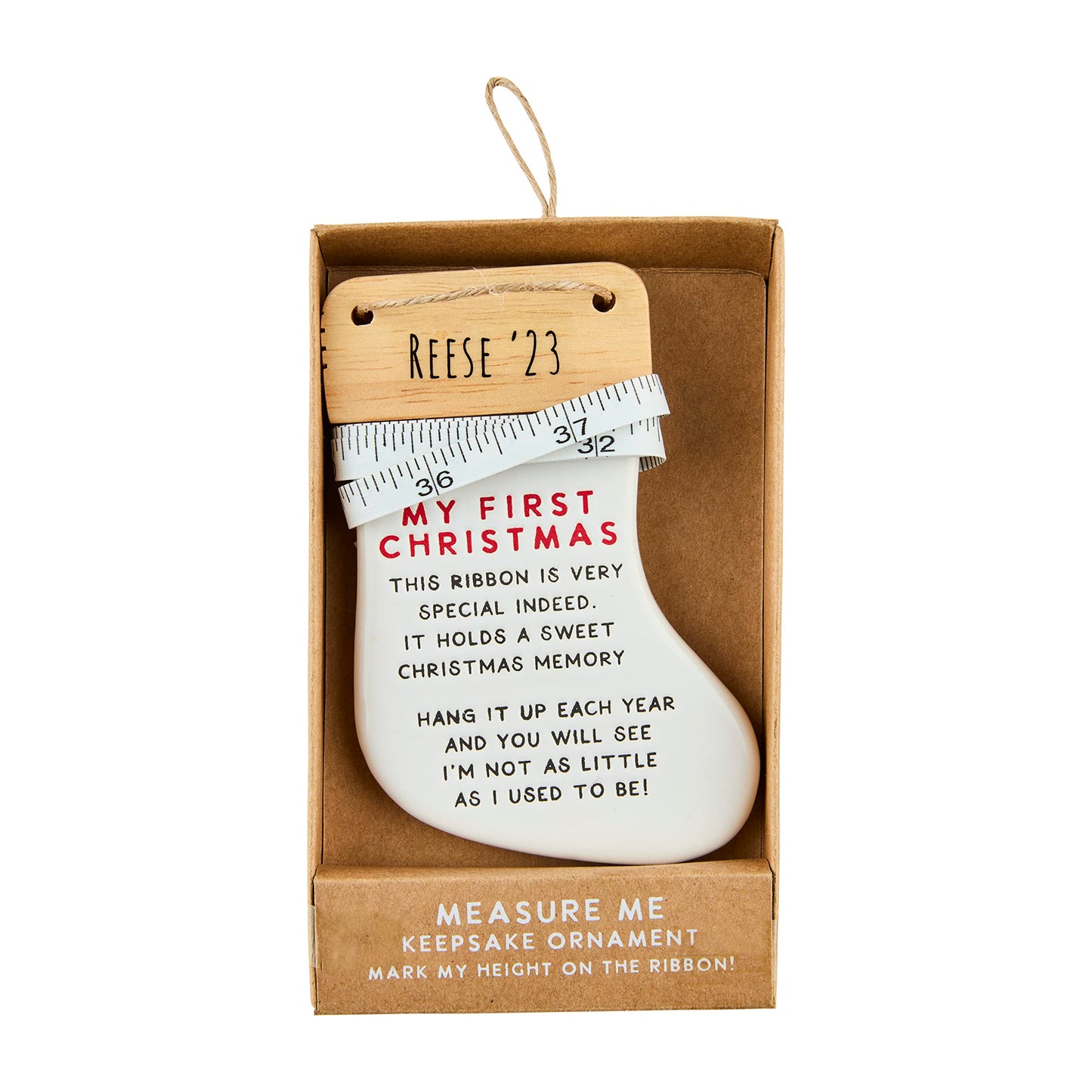 MUD PIE STOCKING CHRISTMAS ORNAMENT