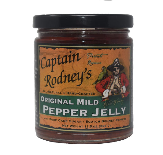 Captain Rodney’s Original Mild Pepper Jelly 6 oz