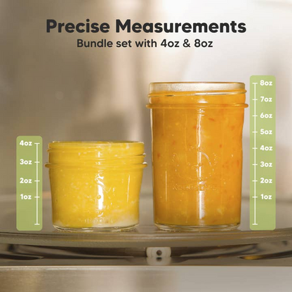KEABABIES 8 PACK PREP BABY FOOD STORAGE CONTAINERS - MUSK DUSK