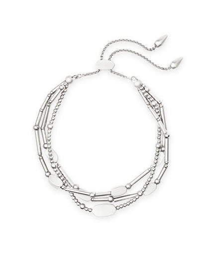 KENDRA SCOTT CHANTAL SILVER BRACELET