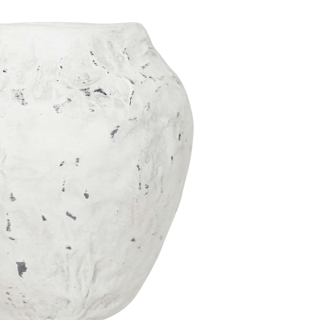AMBROSINE DISTRESSED CERAMIC VASE