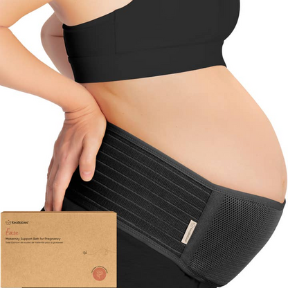 KEABABIES MATERNITY SUPPORT BELT - BLACK M/L