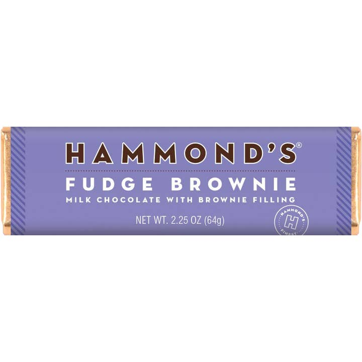 Fudge Brownie Ganache Milk Chocolate Bar