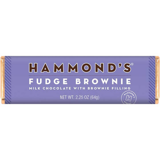 Fudge Brownie Ganache Milk Chocolate Bar