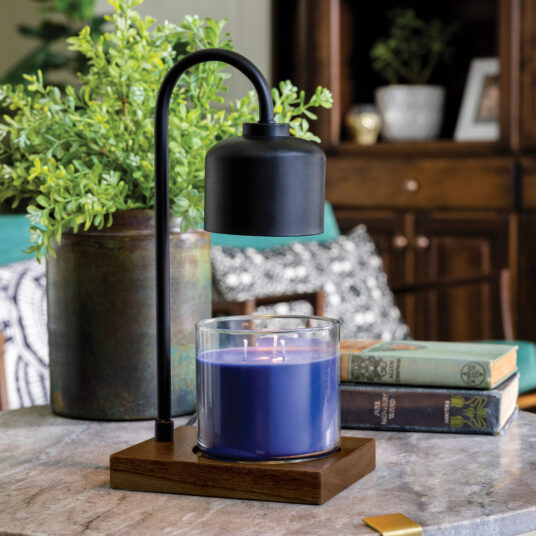 BLACK AND WOOD FRAGRANCE WARMER