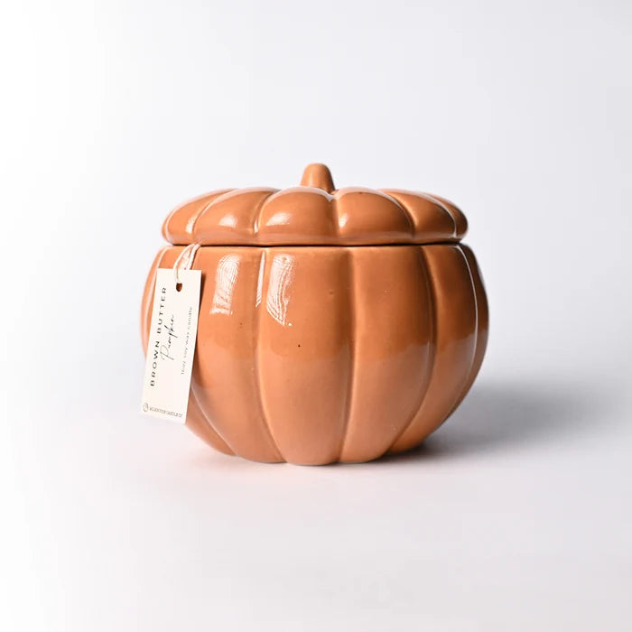 Milkhouse Candle Co. Fall Ceramic Pumpkin 16 oz