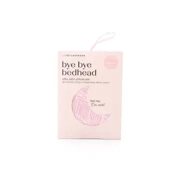 Lemon Lavender Bye Bye Bedhead Satin Pillowcase