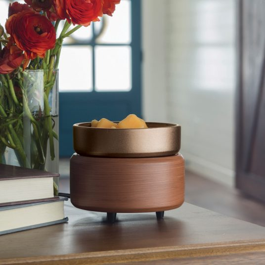 PEWTER WALNUT 2 IN 1 FRAGRANCE WARMER