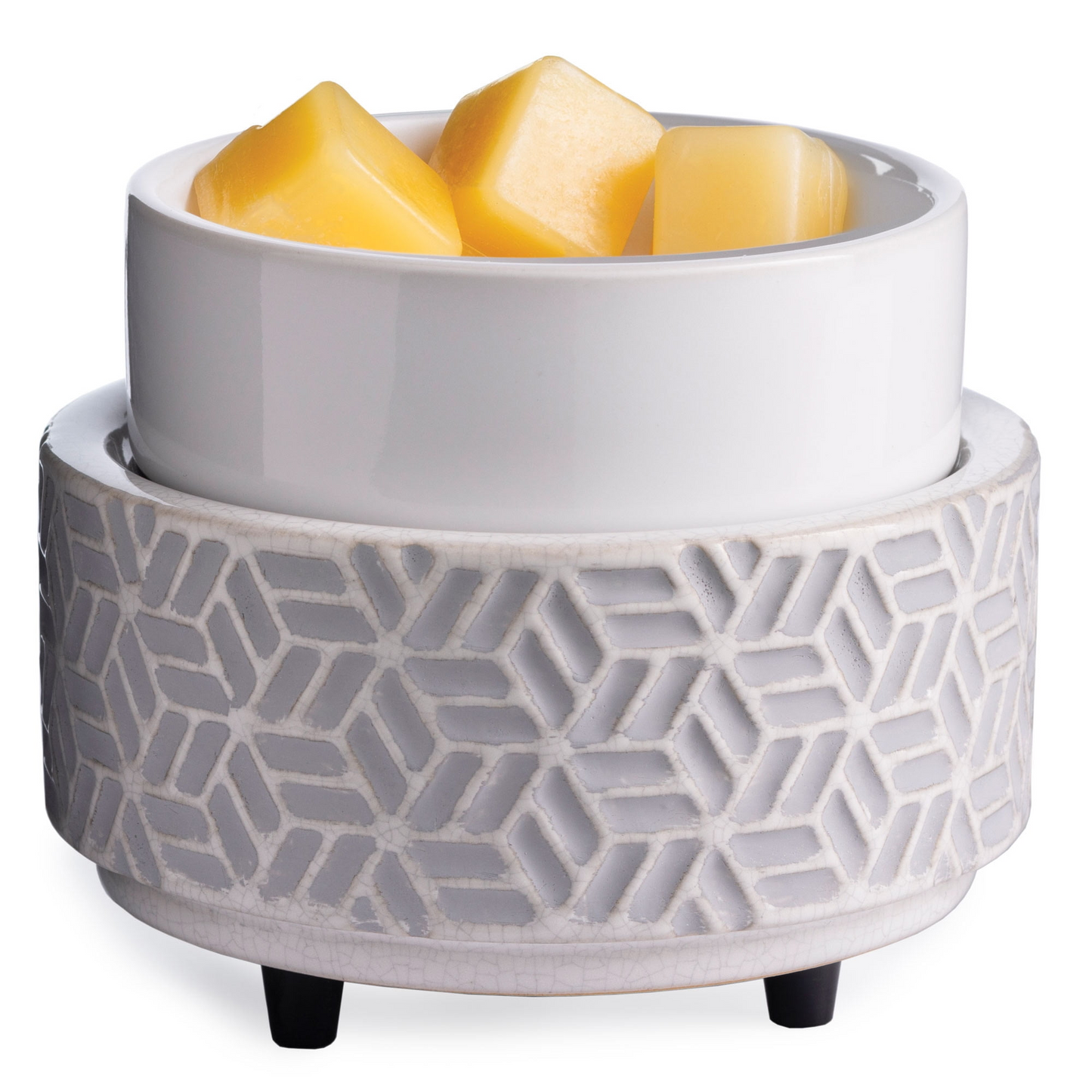 STONE HEXAGON 2-IN-1 FRAGRANCE WARMER