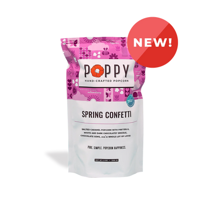 Poppy Spring Confetti Popcorn