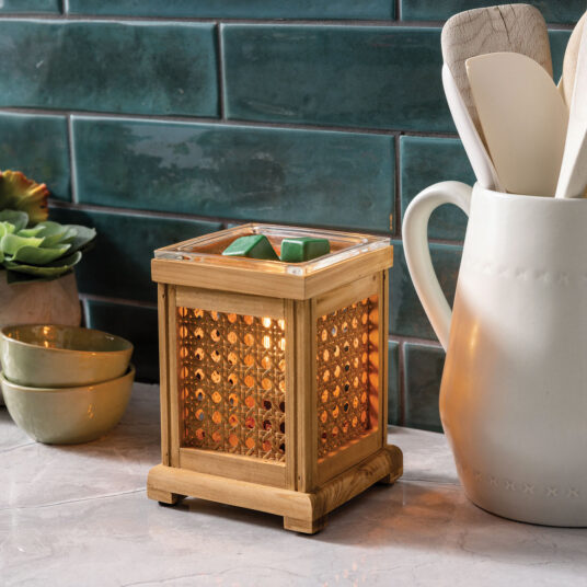 WOOD AND CANE FRAGRANCE WARMER