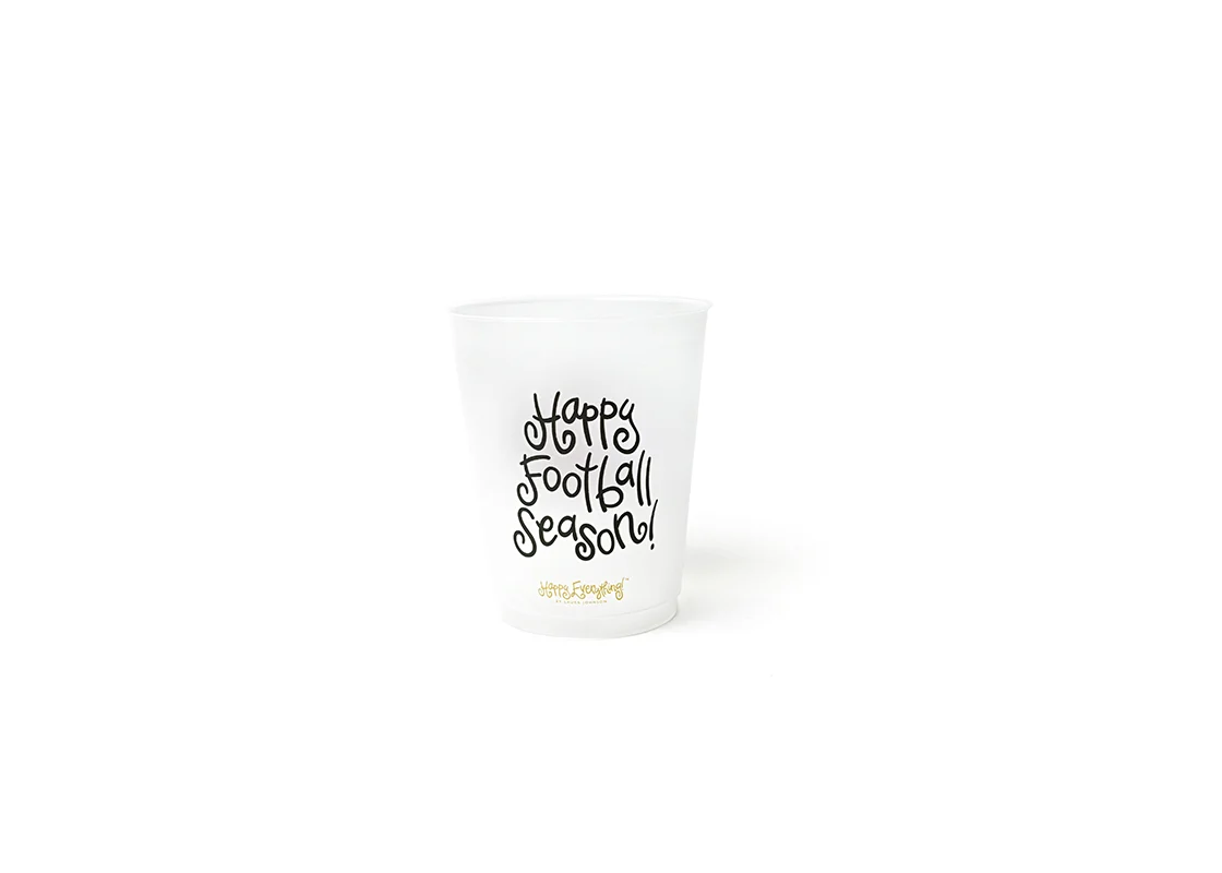 Happy Everything Football Cups