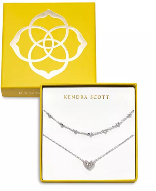 KENDRA SCOTT HAVEN HEART NECKLACE SET