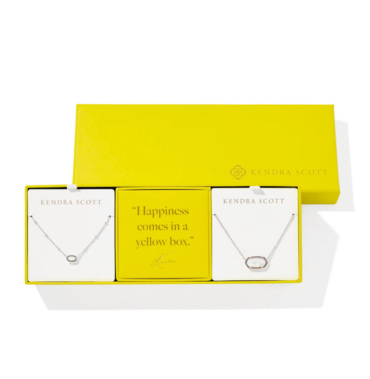KENDRA SCOTT ELISA GIFT SET TWO SILVER