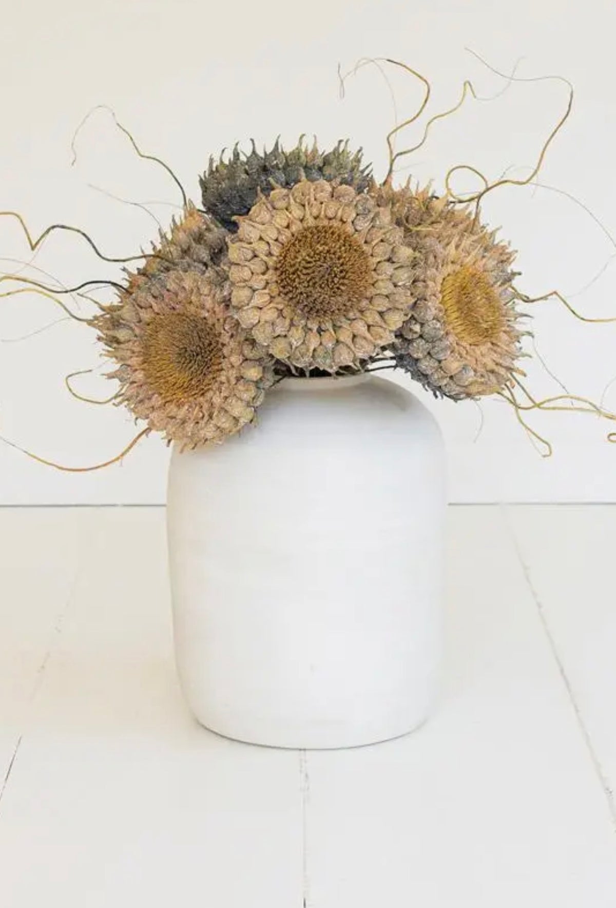 Foam Botanical Sunflower Stem