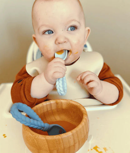 ITZY RITZY SWEETIE SPOONS BLUE