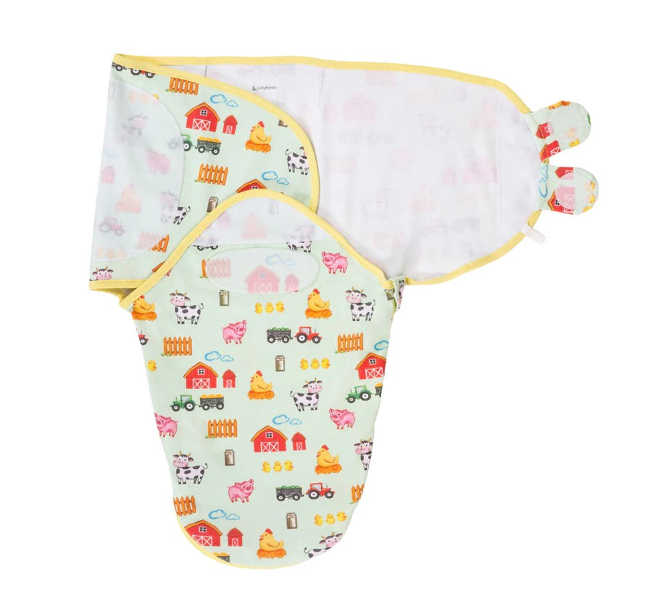 LollyBanks Little Farmer Swaddle