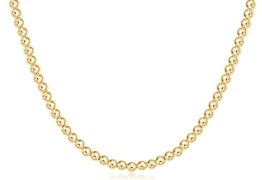 ENEWTON 17” CLASSIC GOLD BEAD 4MM NECKLACE