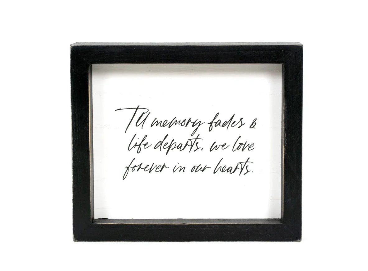 FOREVER WOOD FRAME SIGN