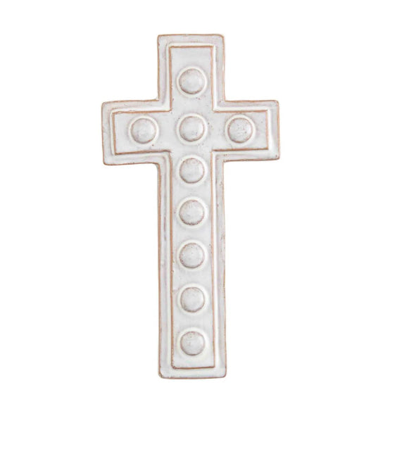 MUDPIE MEDIUM STONEWARE CROSS