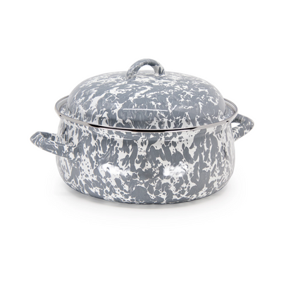 GREY SWIRL DUTCH OVEN