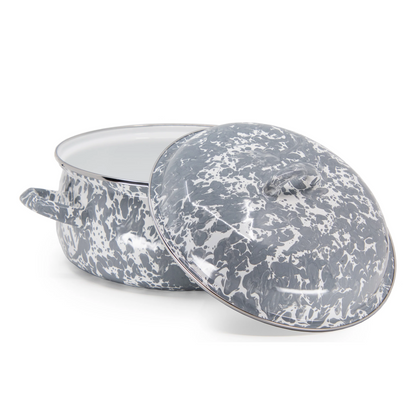 GREY SWIRL DUTCH OVEN