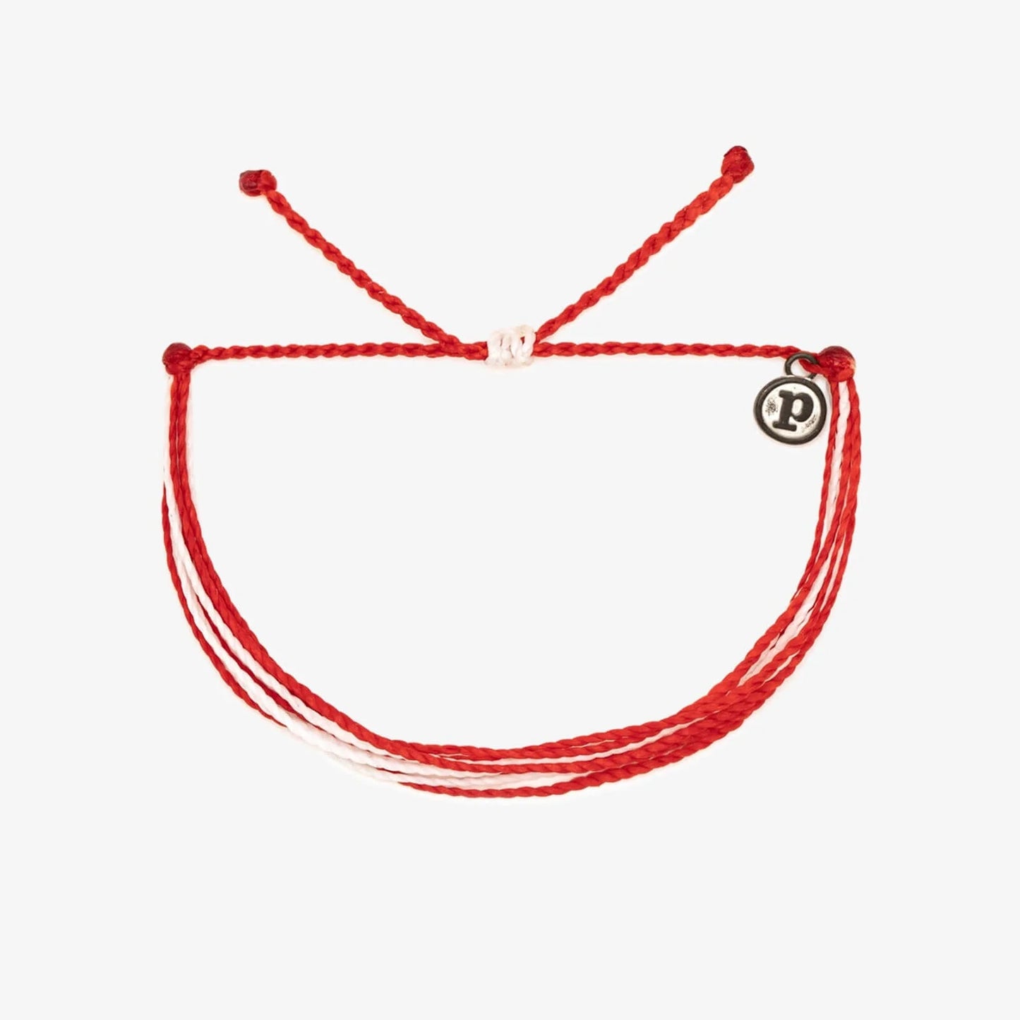 PURAVIDA RED WHITE BRACELET