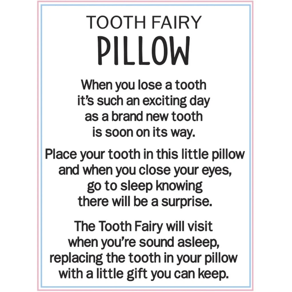 BABY GANZ TOOTH FAIRY PILLOWS