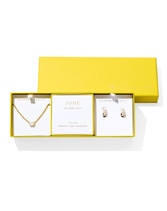 KENDRA SCOTT JUNE BIRTHSTONE GIFT SET