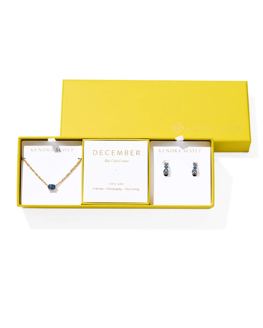 KENDRA SCOTT DECEMBER BIRTHSTONE GIFT SET