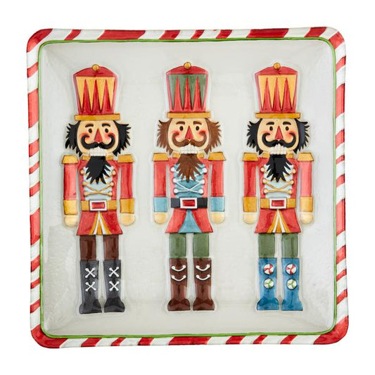 MUDPIE GLASS NUTCRACKER PLATTER