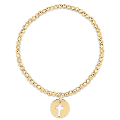 Enewton Extends Classic Gold 2mm Blessed Disc Bracelet