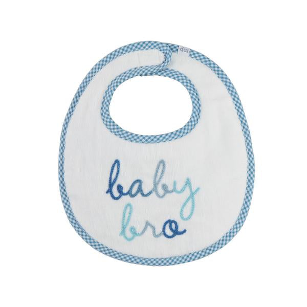 MUDPIE BABY BRO BIB