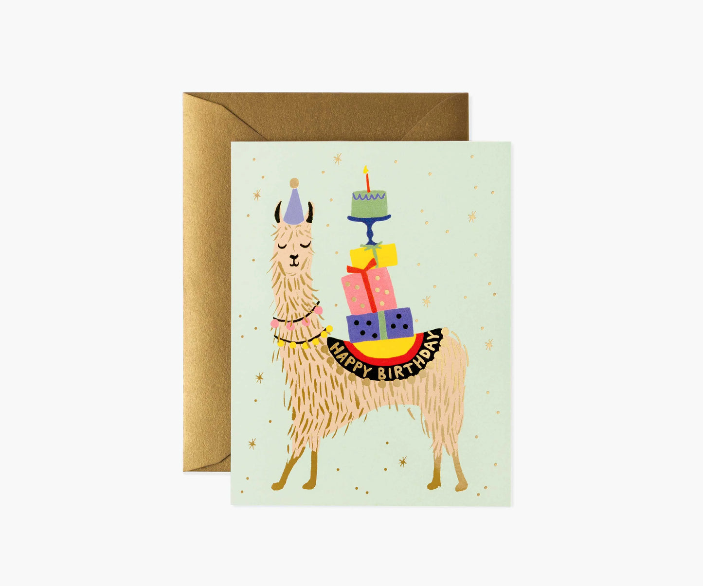RIFLE PAPER CO LLAMA BIRTHDAY CARD