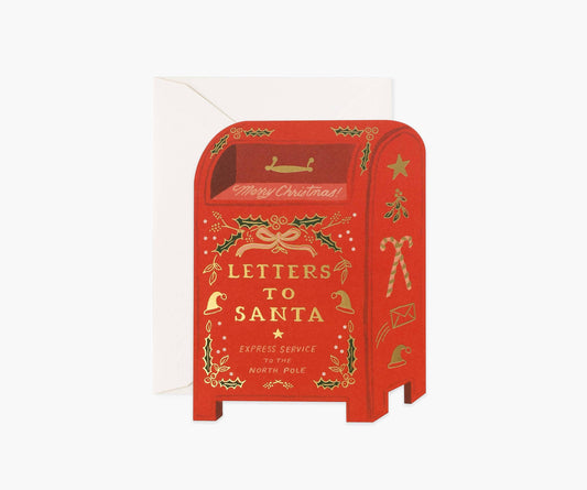 RIFLE PAPER CO LETTERS TO SANTA CARD