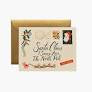 RIFLE PAPER CO SANTA LETTER CARD