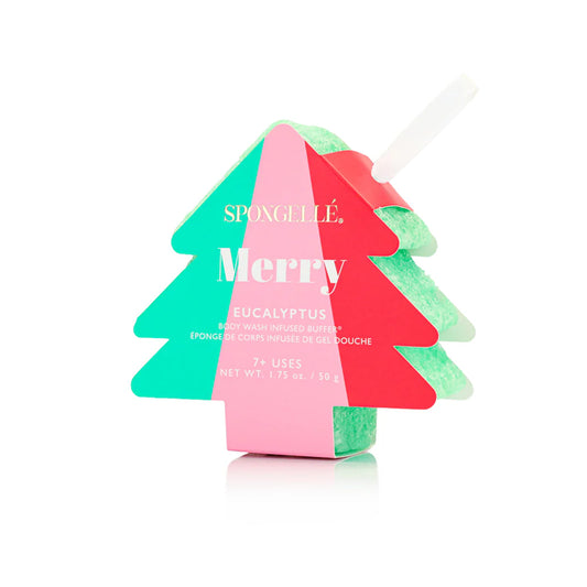 HOLIDAY TREE ORNAMENT BODY WASH BUFFER EUCALYPTUS