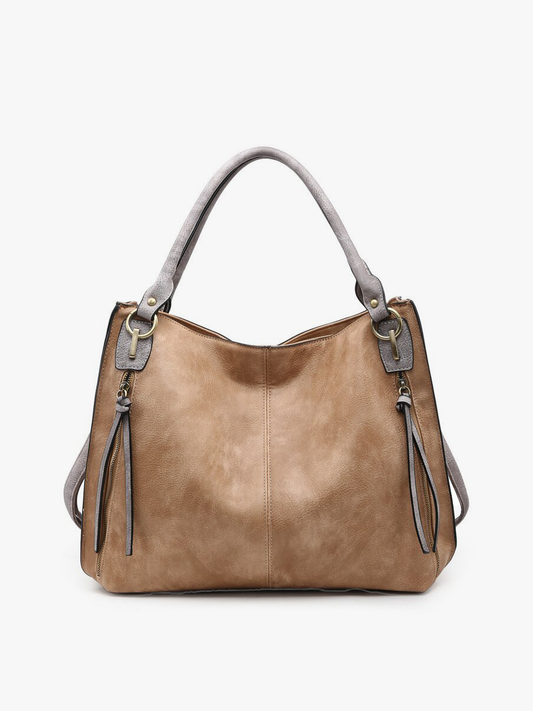 JEN & CO CONNAR TAN TOTE